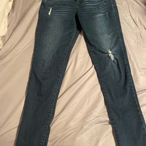 Democracy “Ab”solution jeans. I bought after having a baby. They are amazing!